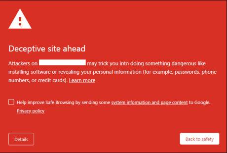 &Eta; &iota;&sigma;&tau;&omicron;&sigma;&epsilon;&lambda;ί&delta;&alpha; &mu;&omicron;&upsilon; &epsilon;&mu;&phi;&alpha;&nu;ί&zeta;&epsilon;&iota; &tau;&omicron; &mu;ή&nu;&upsilon;&mu;&alpha;: Deceptive Site Ahead. &Tau;&iota; &sigma;&upsilon;&mu;&beta;&alpha;ί&nu;&epsilon;&iota;; &Tau;&iota; &pi;&rho;έ&pi;&epsilon;&iota; &nu;&alpha; &kappa;ά&nu;&omega;;