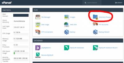 &Pi;&rho;&omicron;&sigma;&tau;&alpha;&sigma;ί&alpha; &epsilon;&nu;ό&sigmaf; Directory &mu;&epsilon; &kappa;&omega;&delta;&iota;&kappa;ό