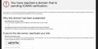 &Gamma;&iota;&alpha;&tau;ί &sigma;&tau;&omicron; domain &mu;&omicron;&upsilon; &beta;&lambda;έ&pi;&omega; &tau;&omicron; &mu;ή&nu;&upsilon;&mu;&alpha;: you have reached a domain that is pending icann verification
